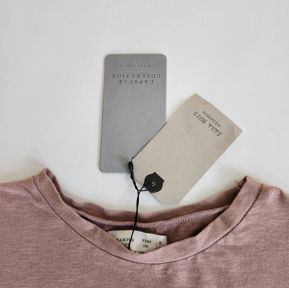 Zara Boys " We have Nothing to Lose & a World to see" T-shirt - Picture 7 of 12